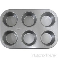 Patisse 6-Cups Nonstick Silver Top Muffin Tray  Silver Grey - B002J9HNAA